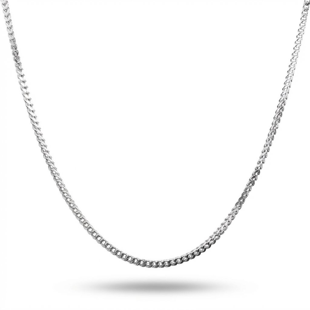 Classic Silver Cuban Chain