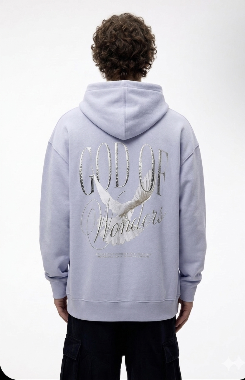 Graphic Hoodie Pattern Print