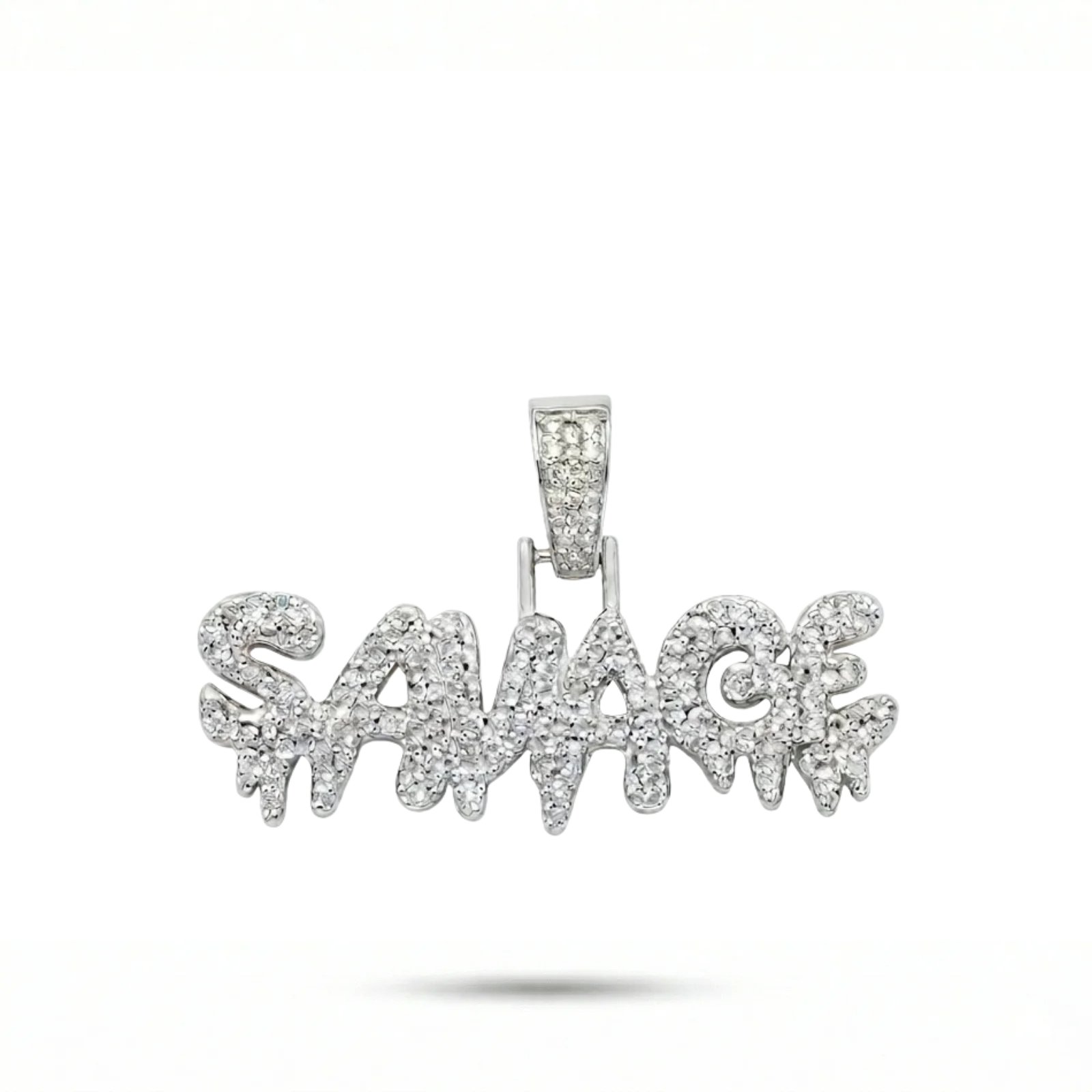 Iced Out Savage Pendant