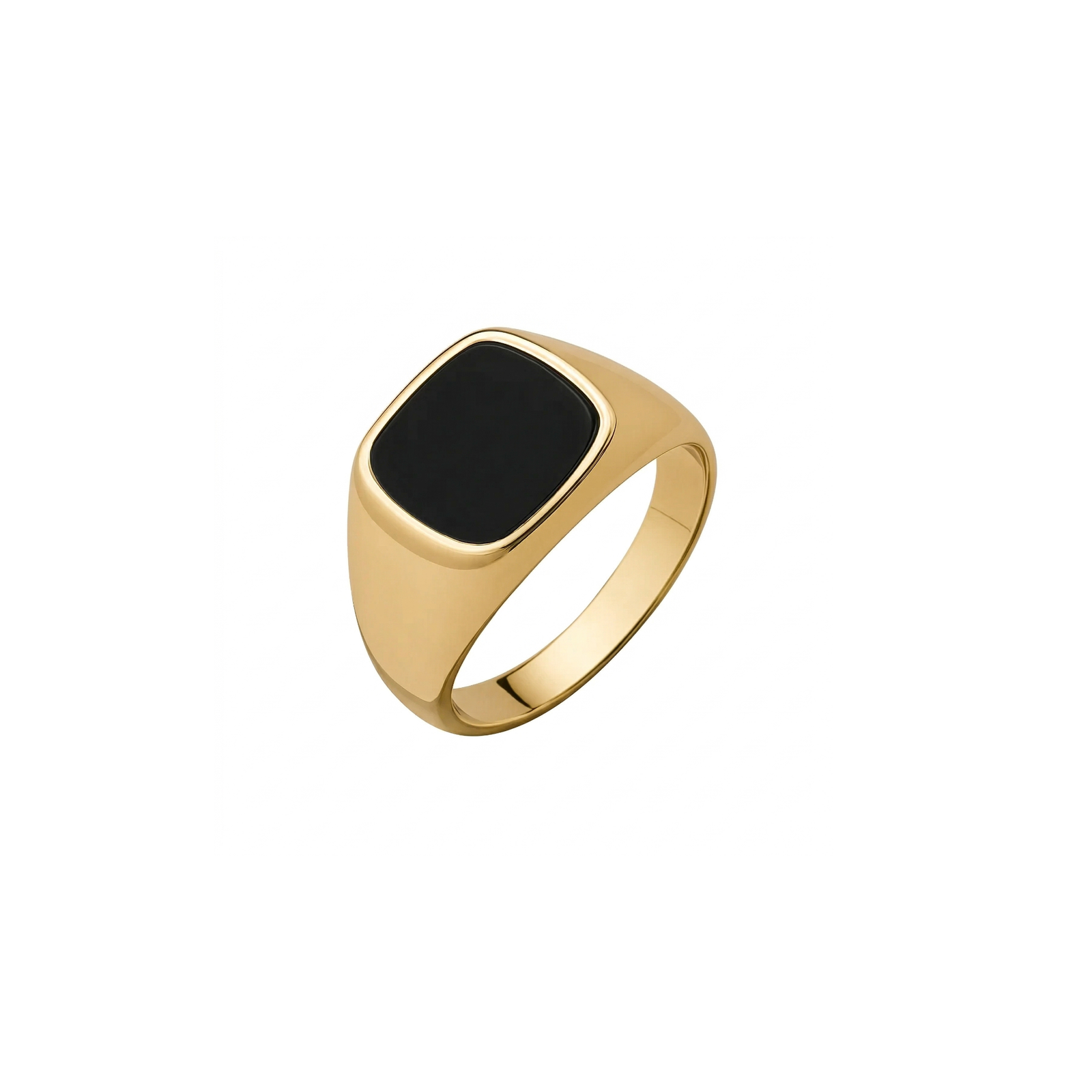 Onyx Heritage Gold Signet Ring
