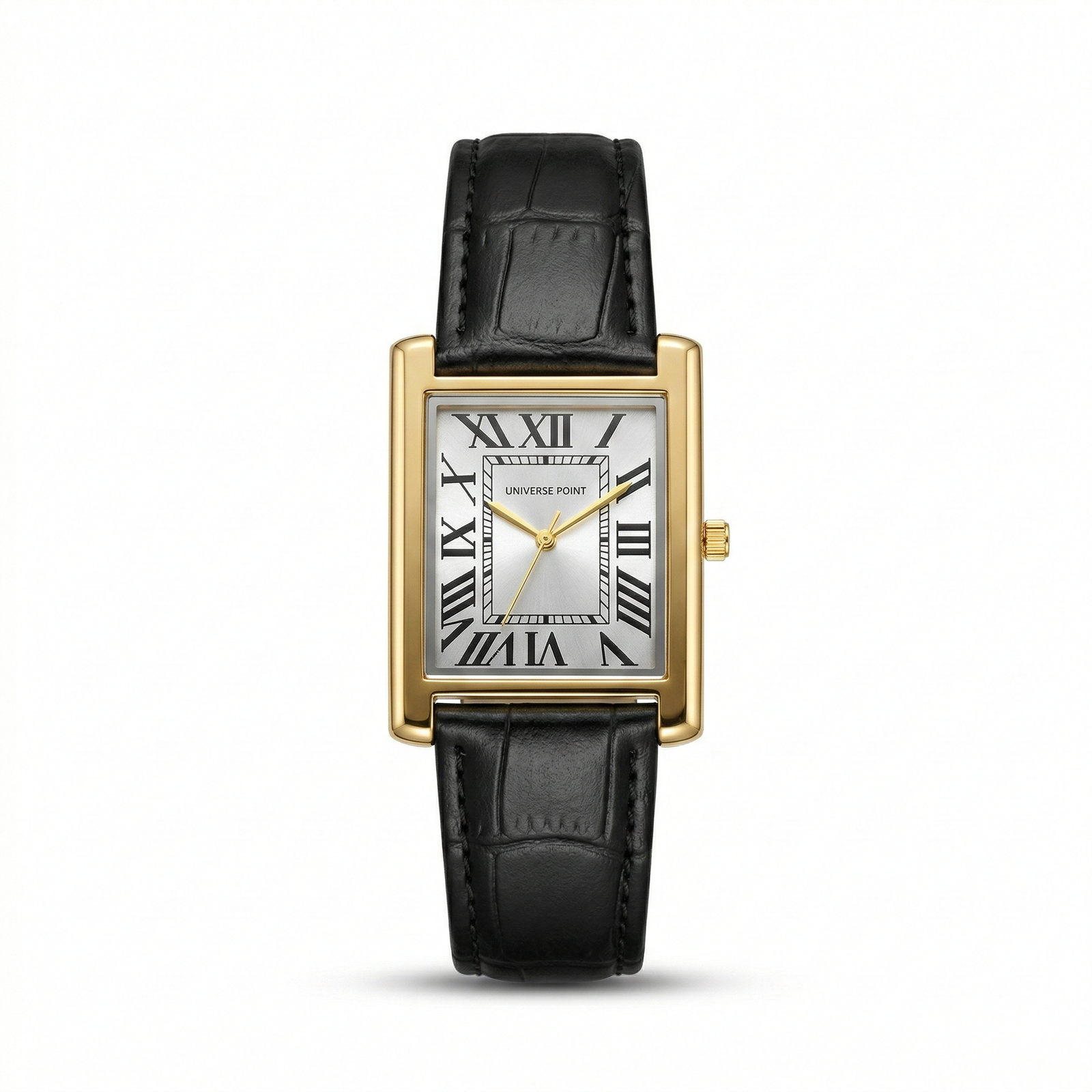 Classic Gold Leather Watch