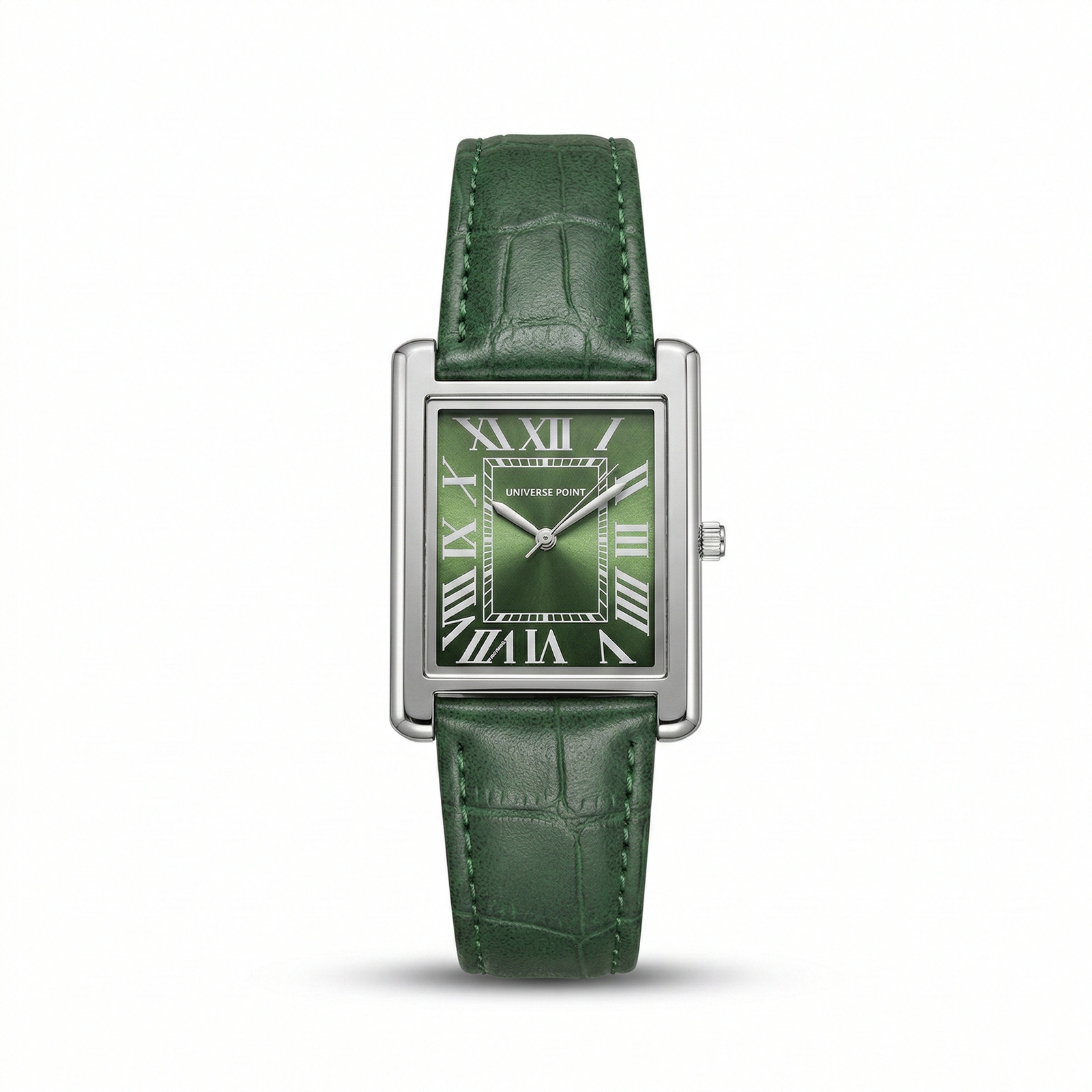 Emerald Square Dial Watch