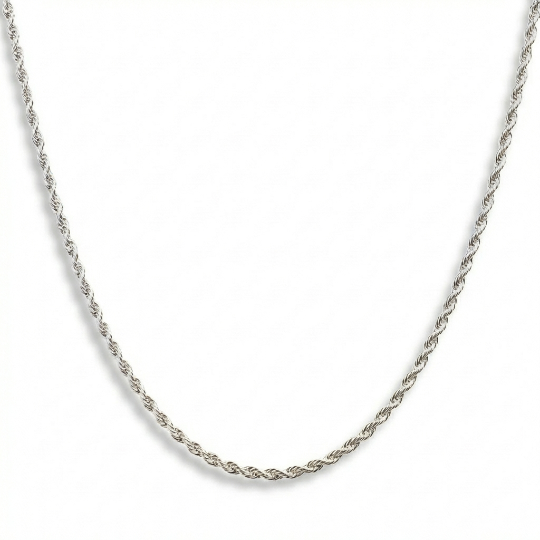 Silver Stainless Rope Chain