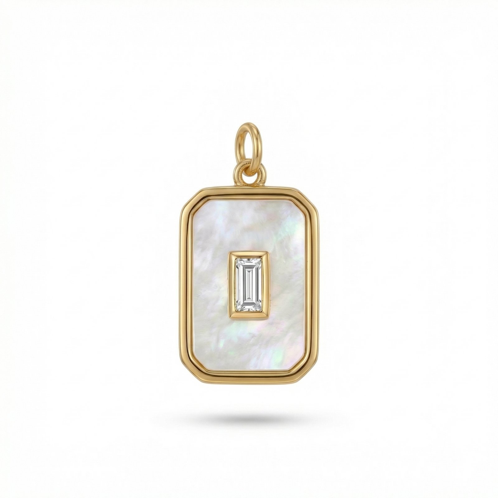 Baguette Cut Pendant