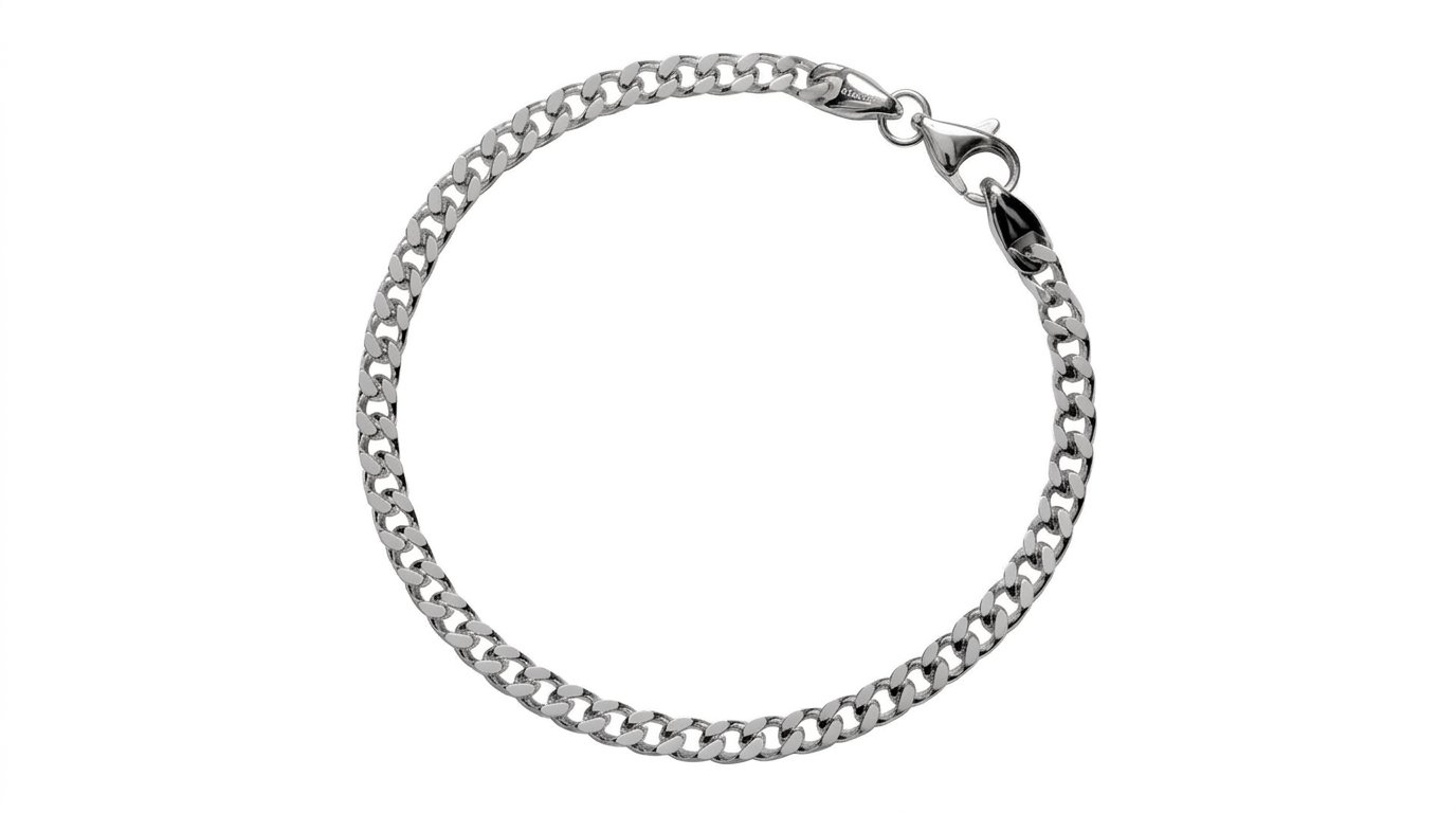 The Sterling Titan Curb Bracelet