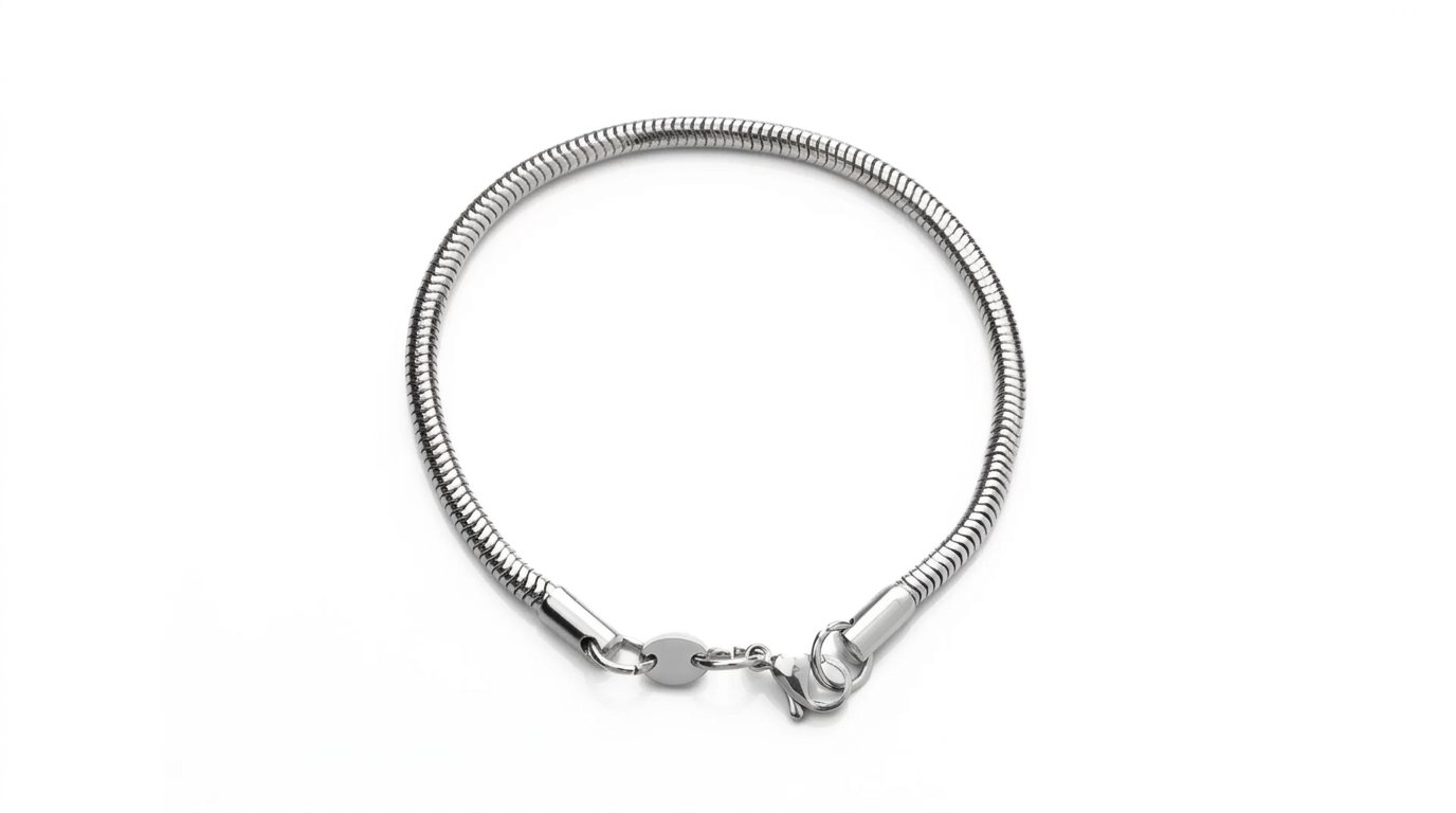 Lumina Silver Snake Chain Bracelet