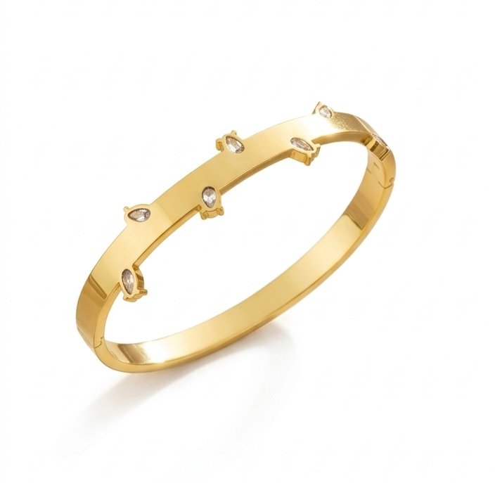 Scattered Pear-Cut Gold