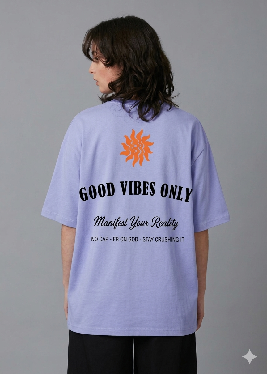 The Zen-Z Manifestation Oversized Tee