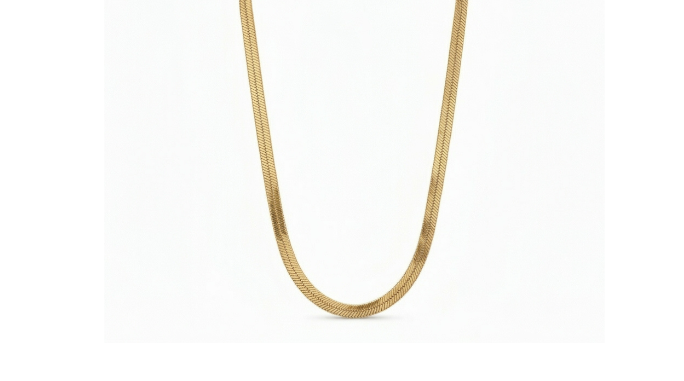 The Aurelian Silk Herringbone Chain