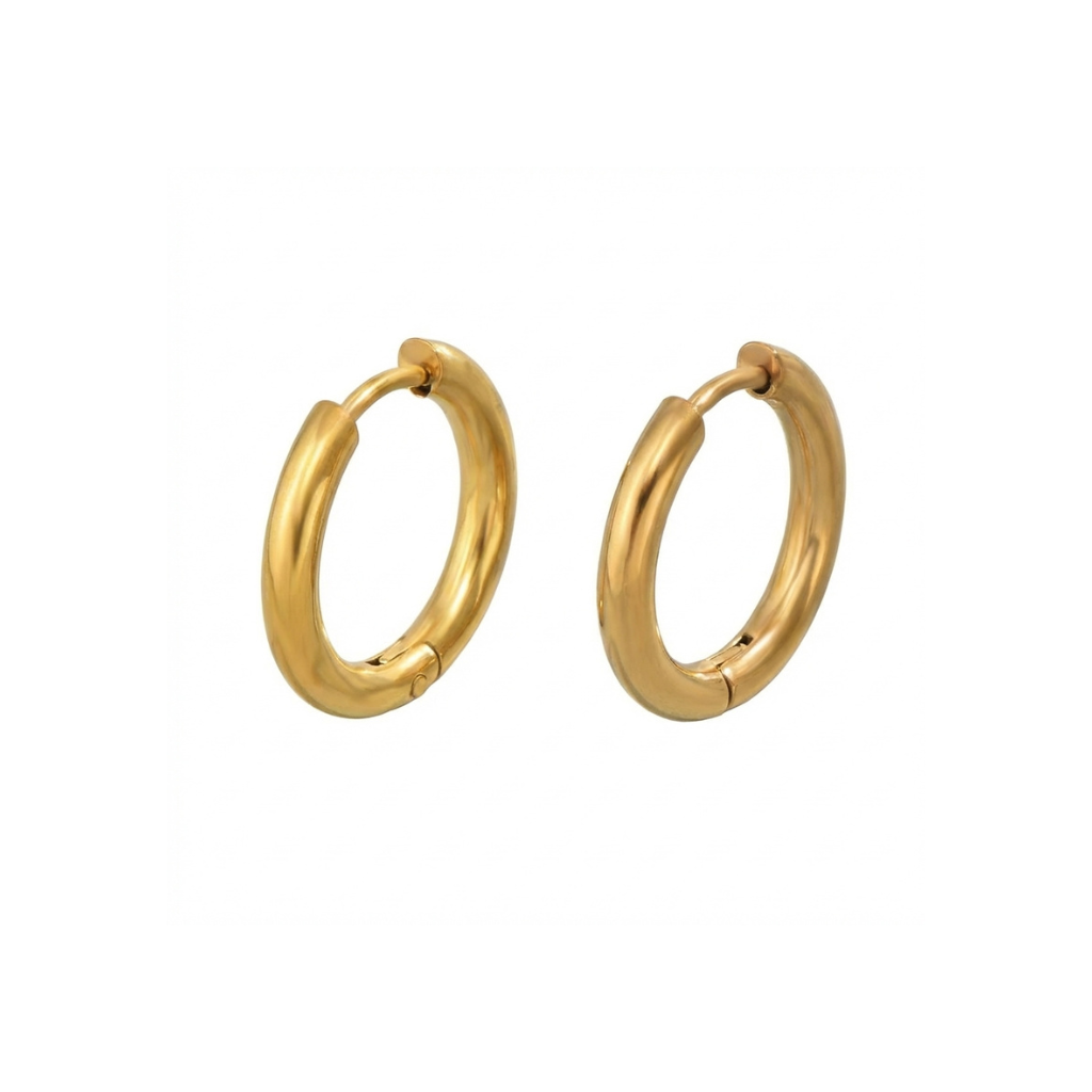 Gold Hoop Earrings