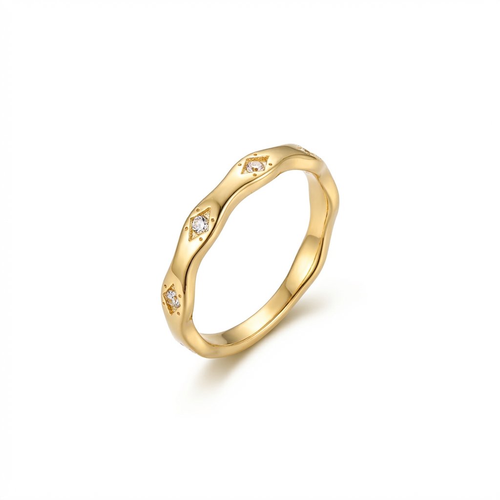 Celestial Eye Zircon Ring