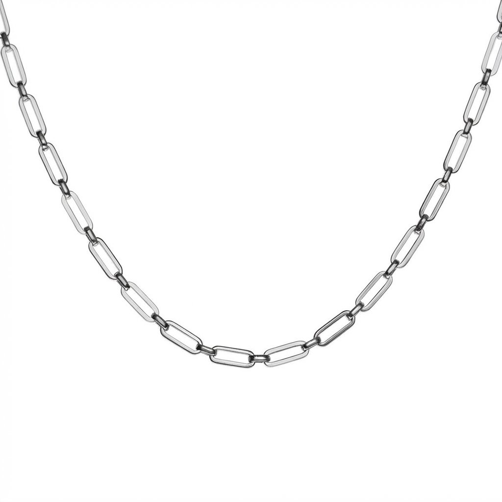 Lumen Elongated Link Necklace