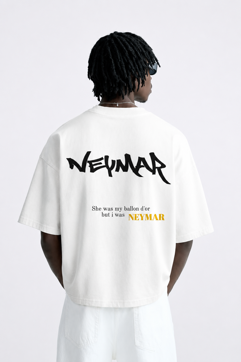 Neymar front and back printed