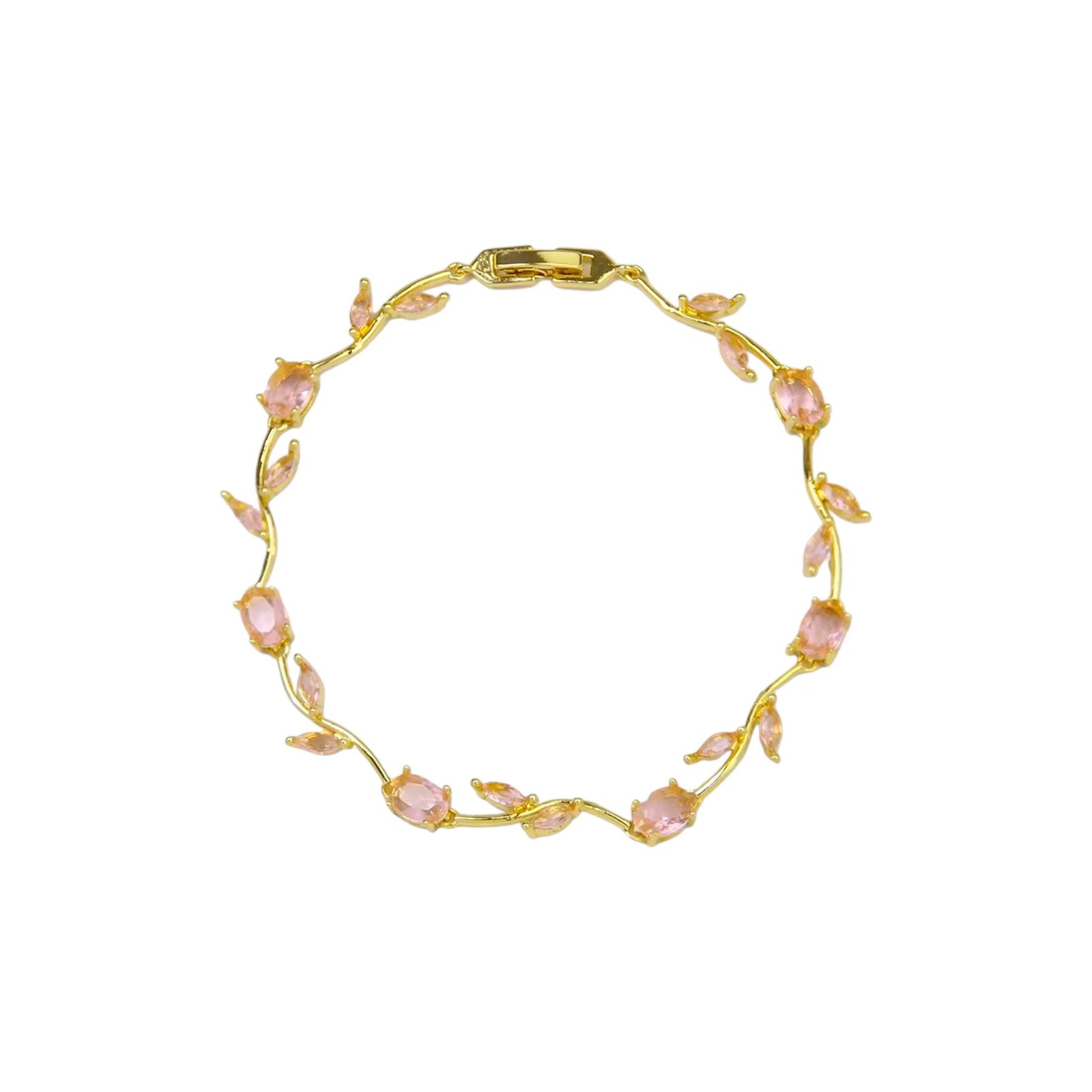 Pink Tulip Bracelet